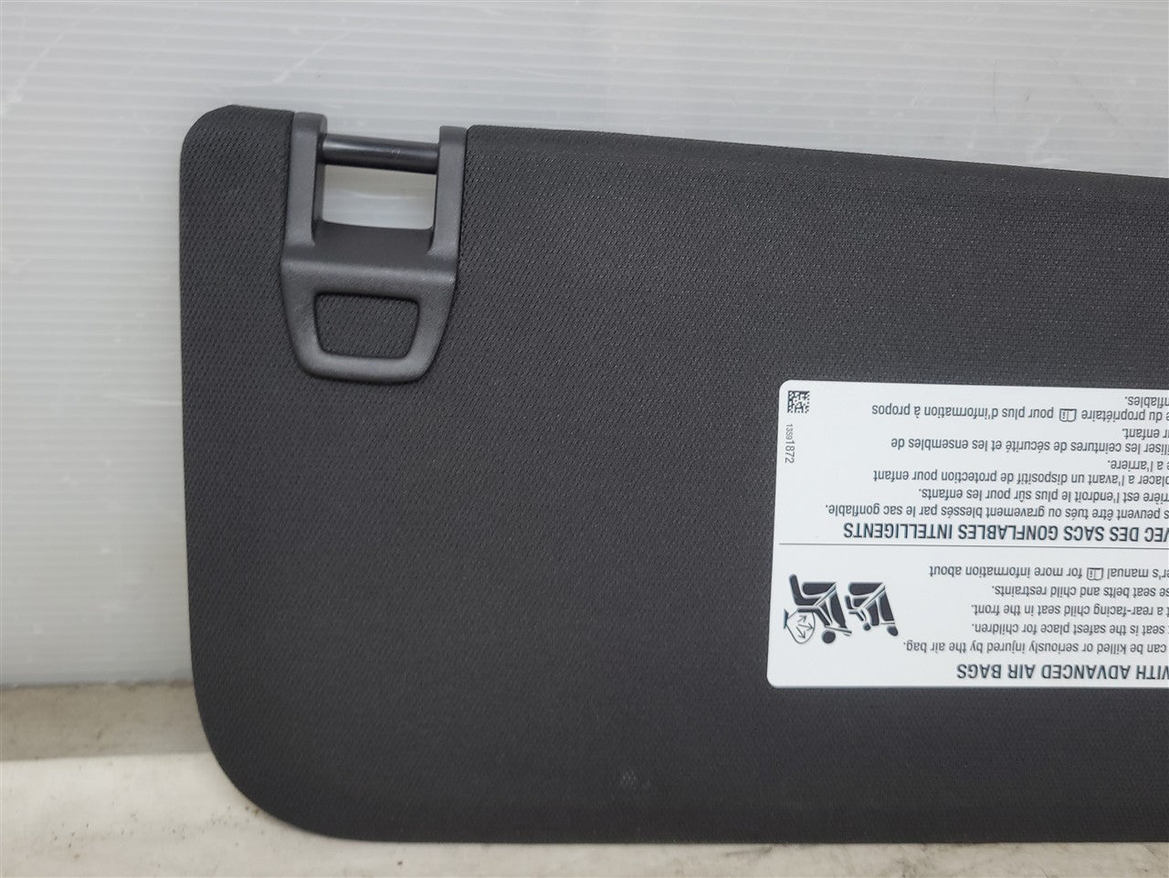 2023 SIERRA150 LH LIGHTED SUN VISOR BLACK AT4 34405 - image 7
