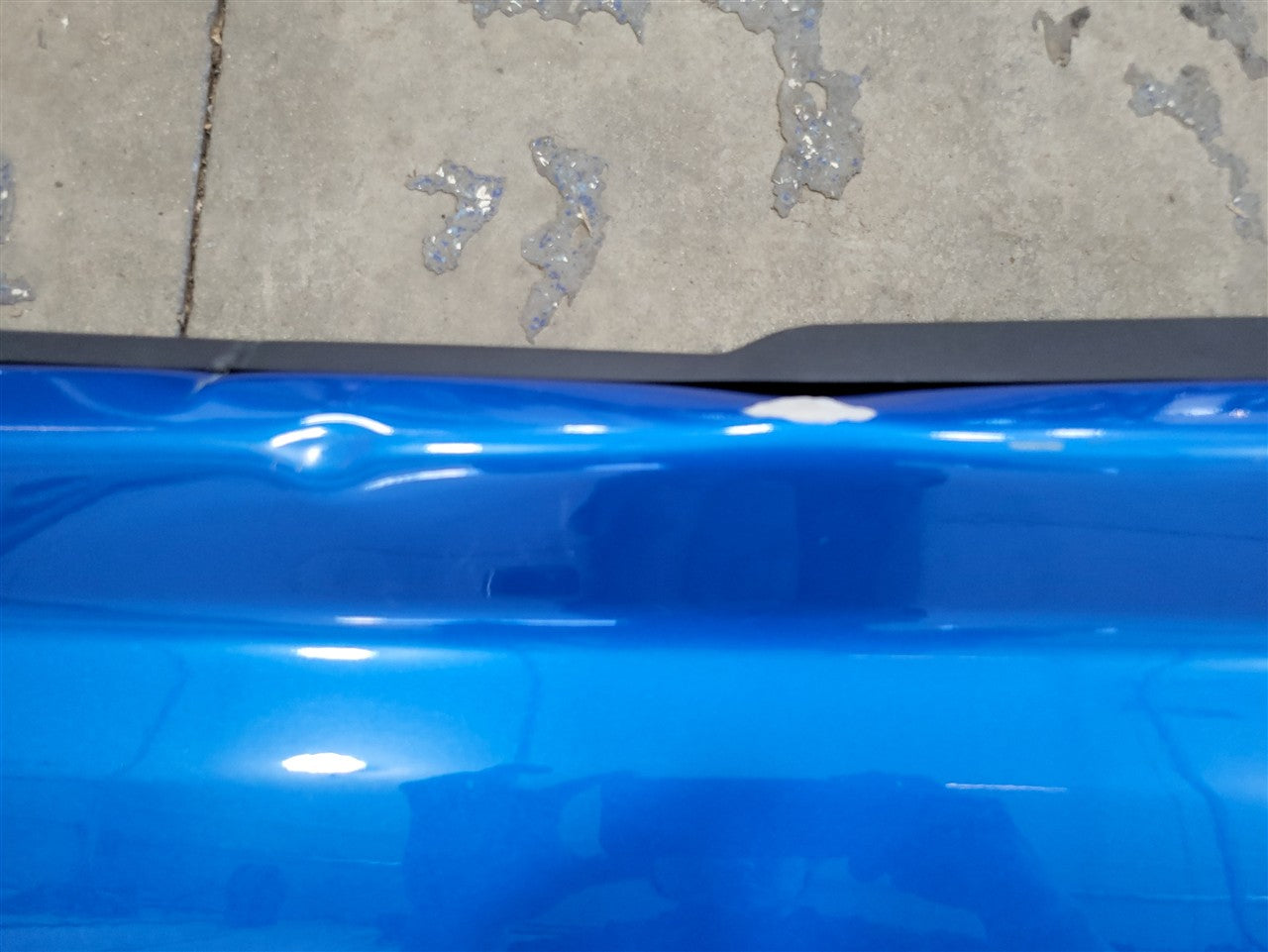 2023 SIERRA UPPER INNER TAIL GATE BLUE 2D1.5 DENT ON UPPER EDGE 34417 - image 19