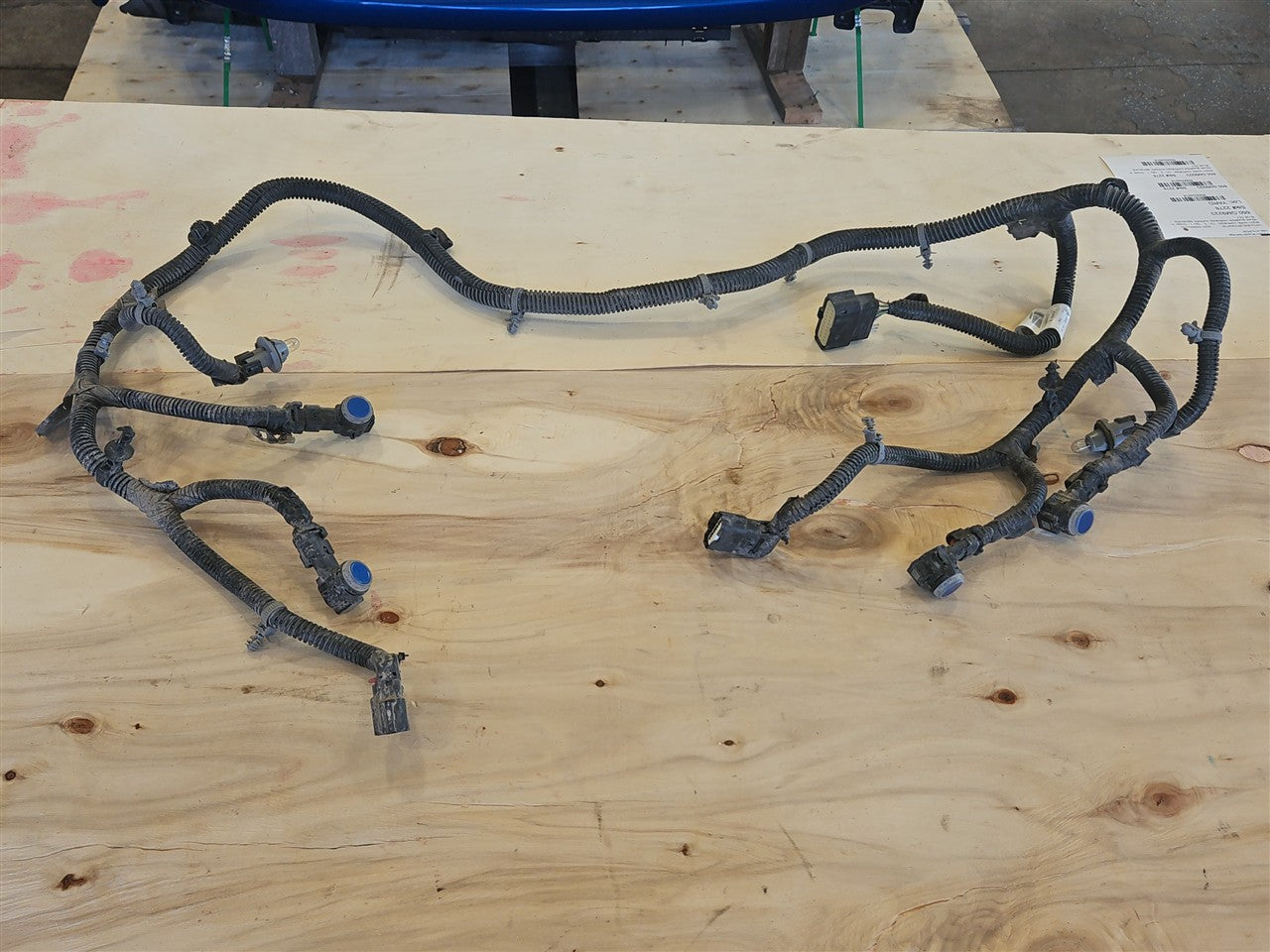 2023 SIERRA REAR BUMPER HARNESS W/PARK SENSORS BLUE GLT 34418 - image 3