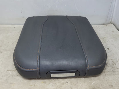 Used OEM 2022-2026 SIERRA SIERRA DENALI 1500 SILVERADO 1500 CENTER CONSOLE LID AT4 BLACK KALAHARI STITCHING, actual item