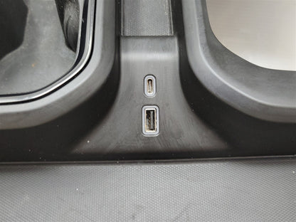 Used OEM 2022-2026 SIERRA SILVERADO CENTER CONSOLE FRONT CUP HOLDER & TRIM PLATE 86787378, actual item photo 5