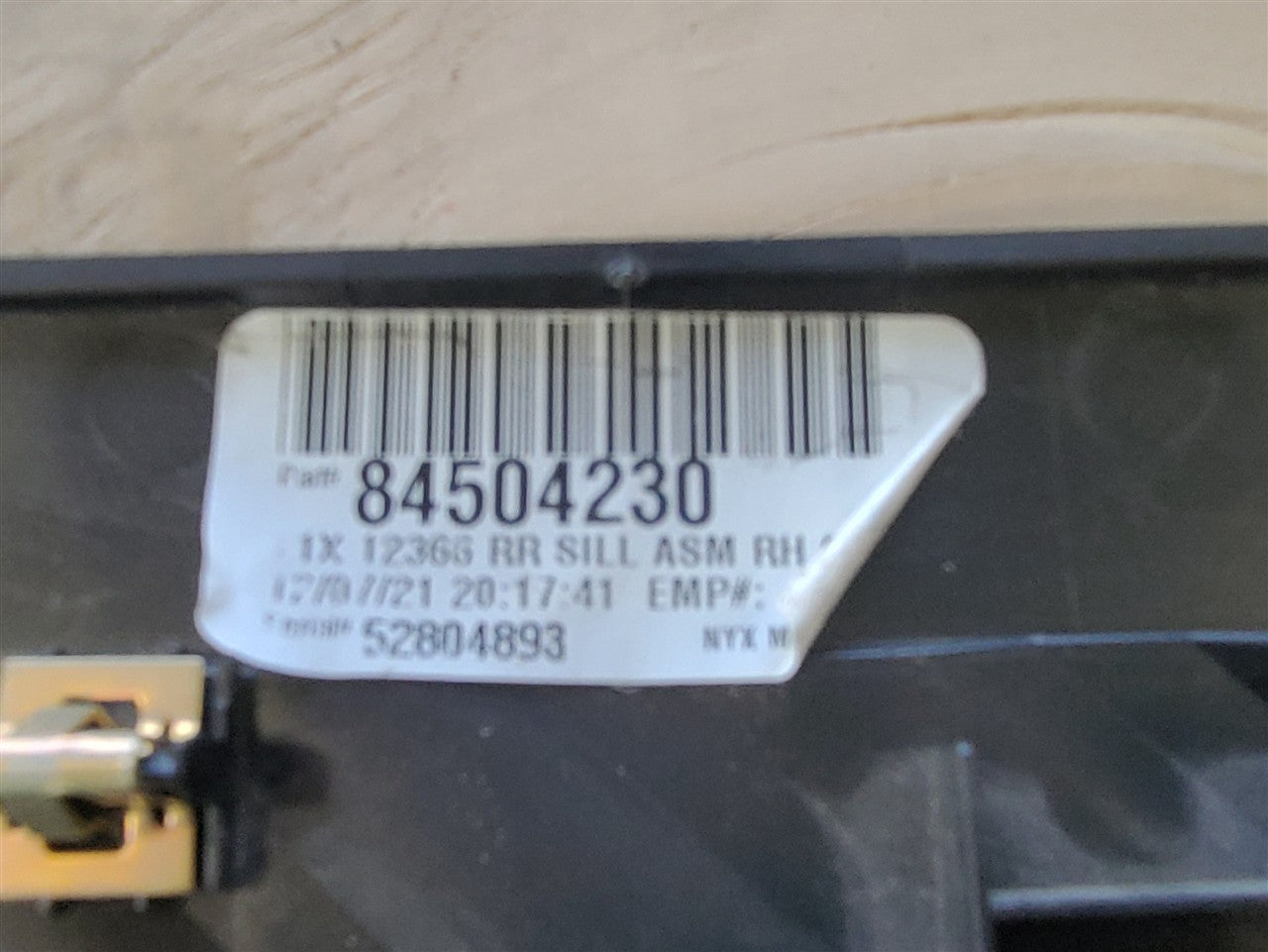 2023 SIERRA AT4 DOOR SILLS SCUFF PLATES TRIM 34449 - image 5