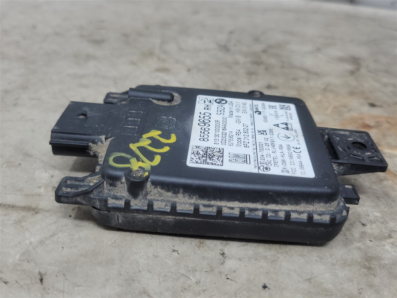 2023 SIERRA RH BLIND SPOT RADAR MODULE 85569655 34463 - image 8