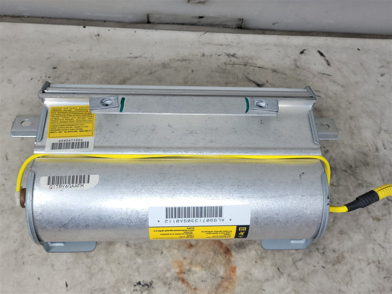 2005 CORVETTE RH PASSENGER DASH AIR BAG 25782416 34476 - image 1