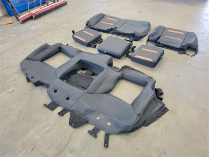 2023 SIERRA REAR AT4 SEAT COVERS BLACK WITH KALAHARI ACCENTS 34487 - image 7