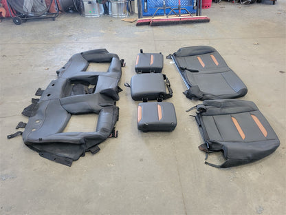 2023 SIERRA REAR AT4 SEAT COVERS BLACK WITH KALAHARI ACCENTS 34487 - image 8