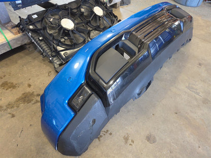 2023 SIERRA FRONT CLIP AT4 BLUE GLT SCRATCHES ON UPPER BUMPER 34494 - image 4