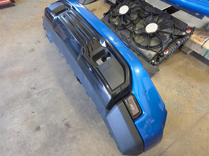 2023 SIERRA FRONT CLIP AT4 BLUE GLT SCRATCHES ON UPPER BUMPER 34494 - image 6