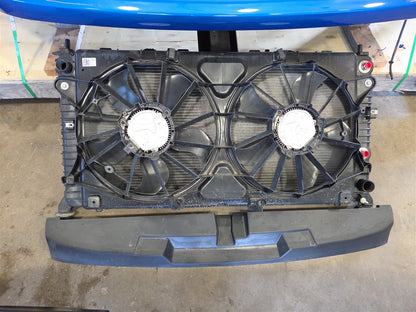 2023 SIERRA FRONT CLIP AT4 BLUE GLT SCRATCHES ON UPPER BUMPER 34494 - image 9
