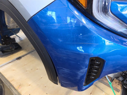 2023 SIERRA FRONT CLIP AT4 BLUE GLT SCRATCHES ON UPPER BUMPER 34494 - image 14