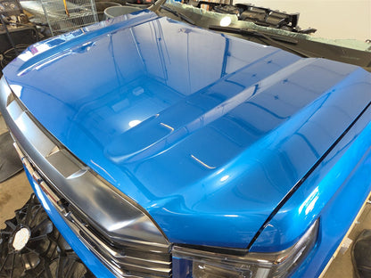 2023 SIERRA FRONT CLIP AT4 BLUE GLT SCRATCHES ON UPPER BUMPER 34494 - image 18
