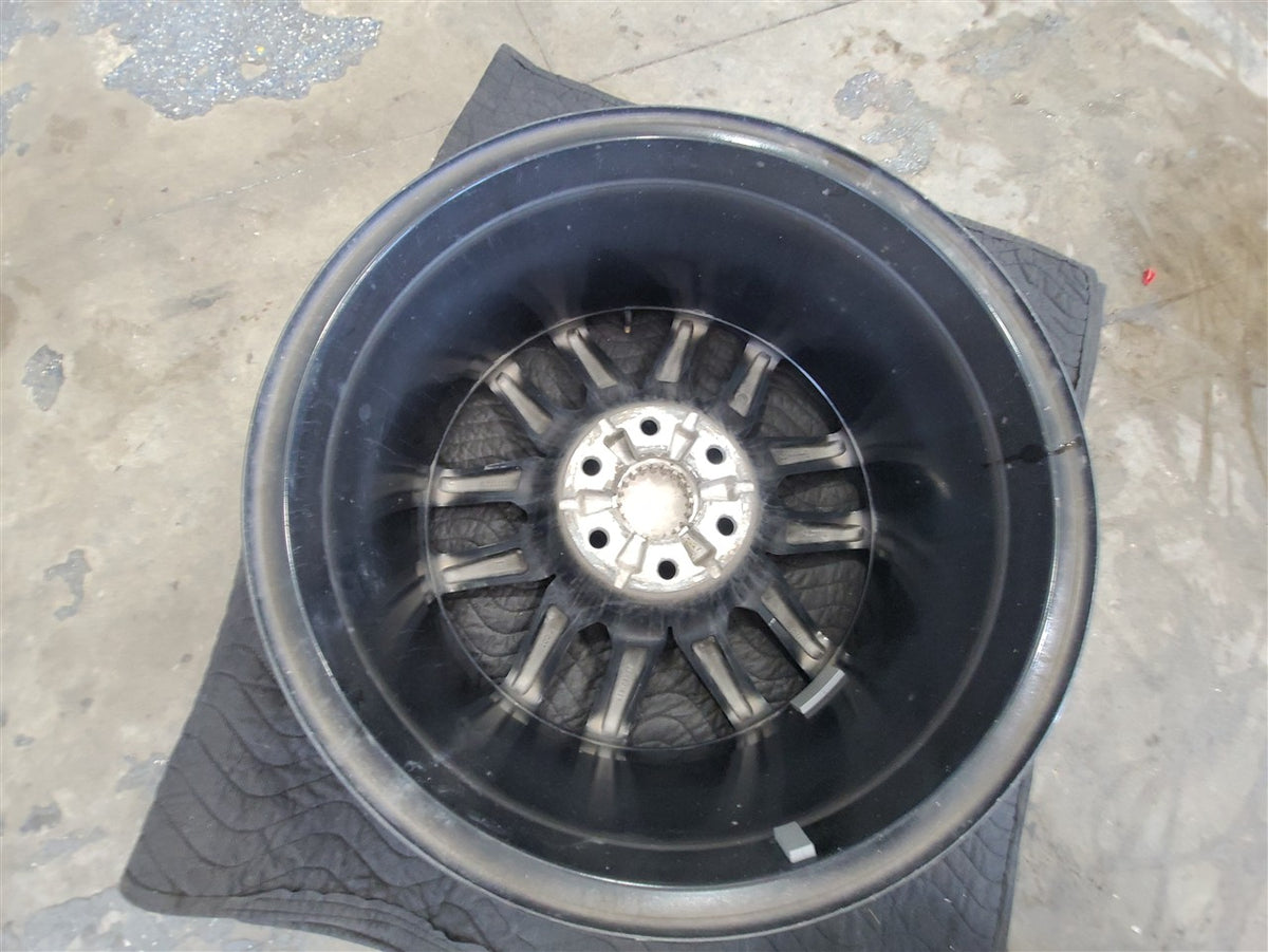 Used OEM 2023 SIERRA AT4 20" WHEEL BLACK WITH MACHINED FACE 23376228, actual item photo 11