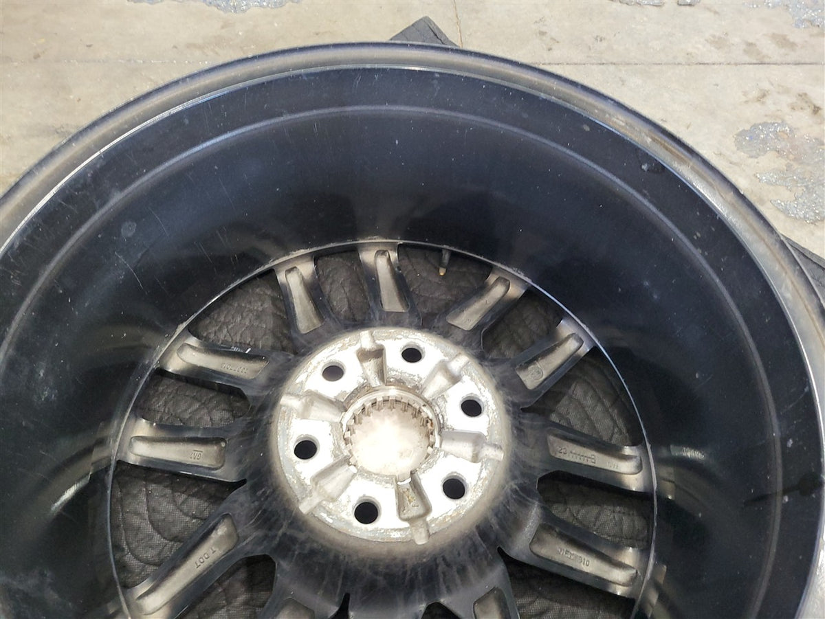 Used OEM 2023 SIERRA AT4 20" WHEEL BLACK WITH MACHINED FACE 23376228, actual item photo 12