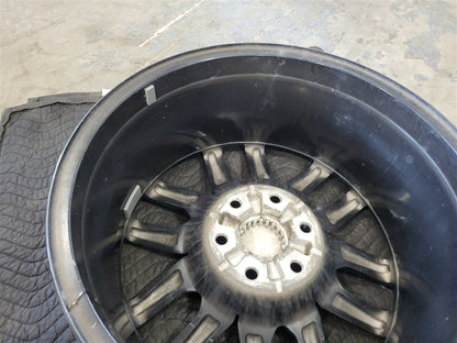 Used OEM 2023 SIERRA AT4 20" WHEEL BLACK WITH MACHINED FACE 23376228, actual item photo 13