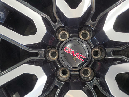 Used OEM 2023 SIERRA AT4 20" WHEEL BLACK WITH MACHINED FACE 23376228, actual item photo 10