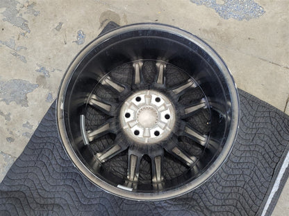 Used OEM 2023 SIERRA AT4 20" WHEEL BLACK WITH MACHINED FACE 23376228, actual item photo 14