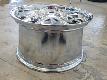 Used OEM 1999 CORVETTE FRONT Z06 17" 17X9.5 WHEEL RIM. 09593804, actual item photo 7
