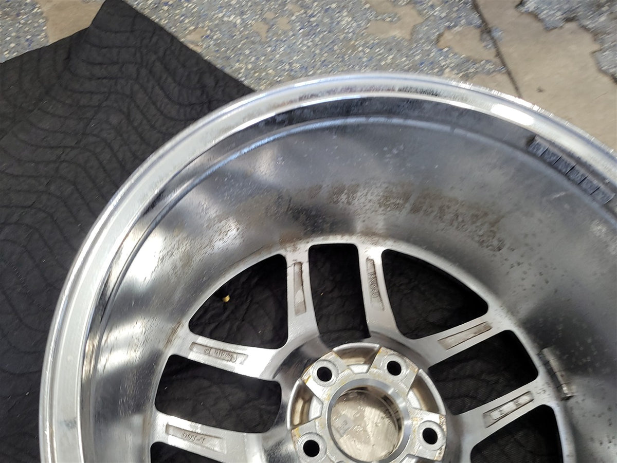 Used OEM 1999 CORVETTE REAR Z06 18" 18X10.5 WHEEL RIM. 09594811, actual item photo 9