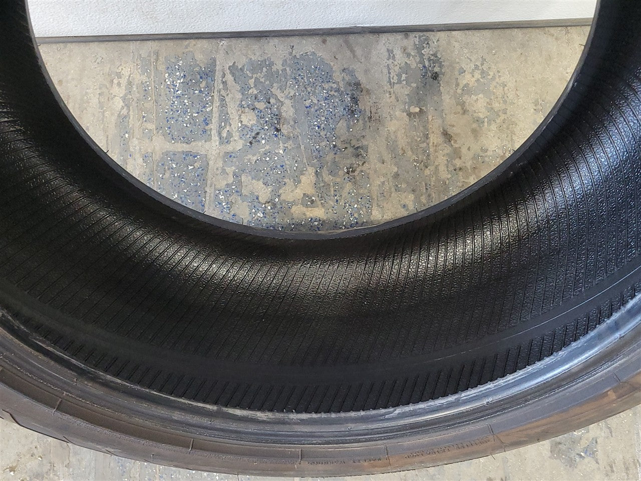 Used OEM 1999 CORVETTE NITTO NT555 G2 245/45ZR17 TIRE 8/32 1823 DATE, actual item photo 5