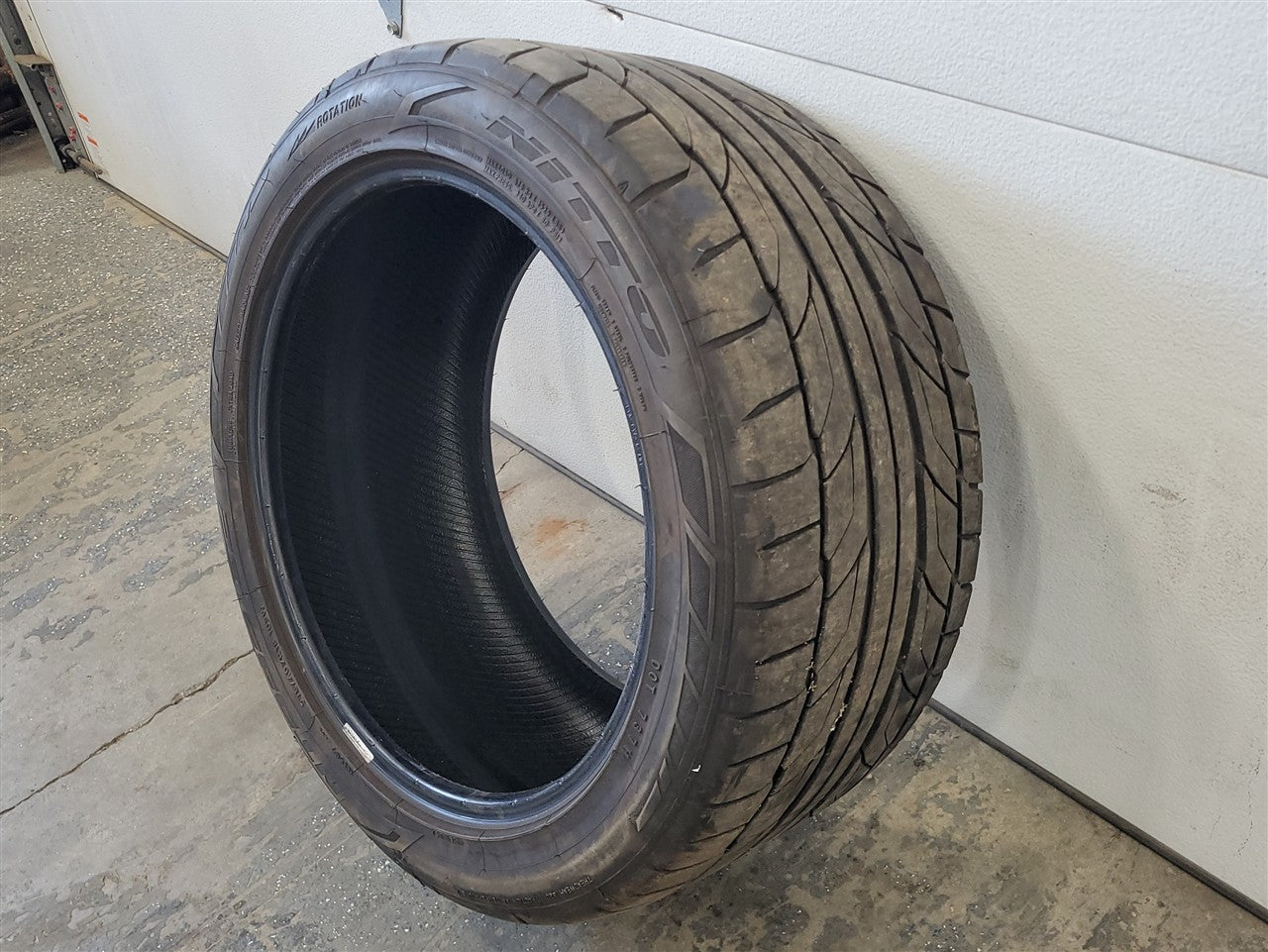 Used OEM 1999 CORVETTE NITTO NT555 G2 275/40ZR18 TIRE 8/32 2723 DATE, actual item photo 7