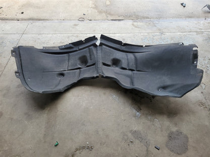 Used OEM 2022-2026 SILVERADO ZR2 BISON 1500 FRONT INNER FENDER WHEEL WELL LINER LH DRIVER SUMMIT WHITE 85542846, actual item