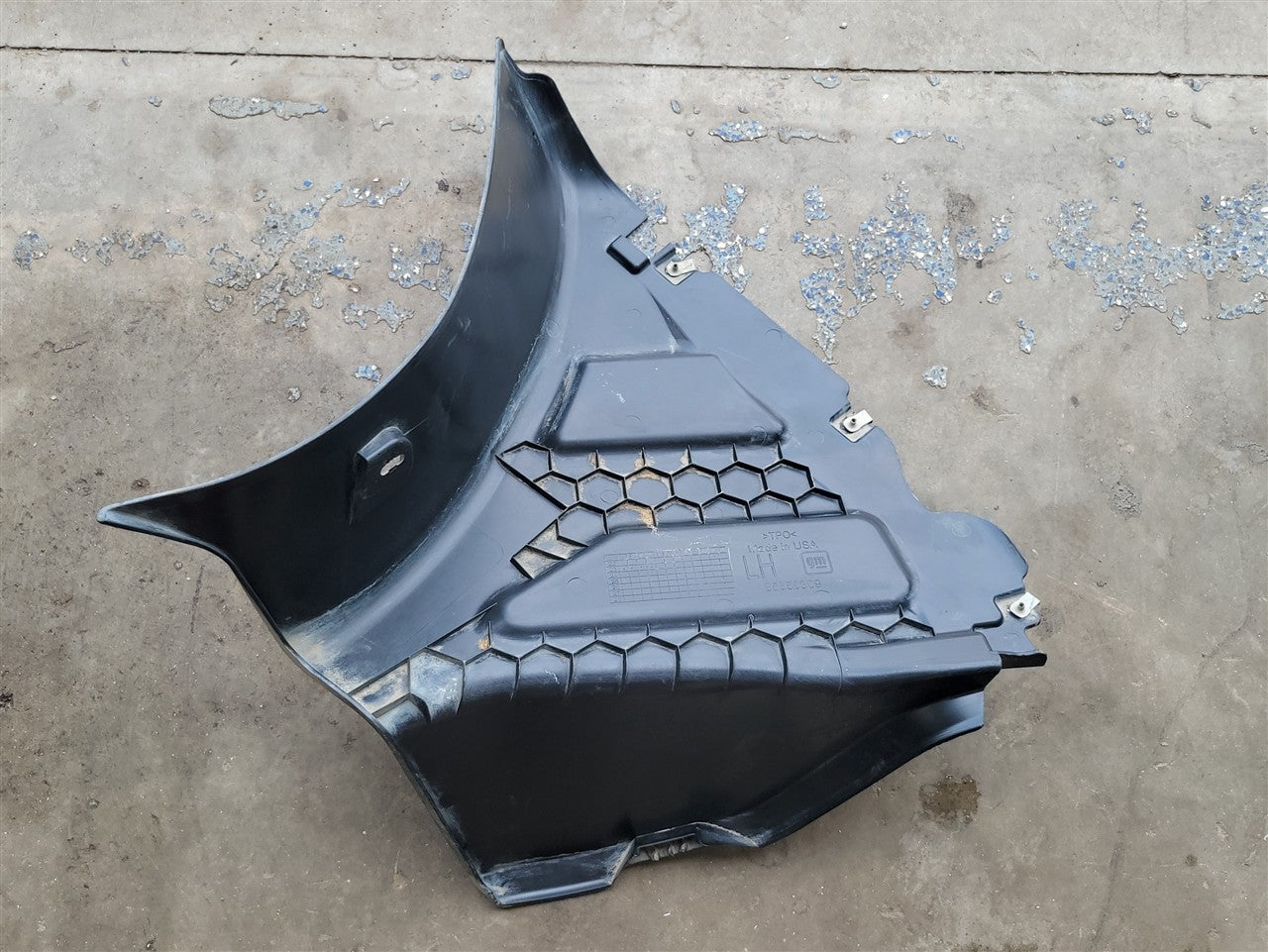 Used OEM 2024 SILVERADO AEV BISON ZR2 LH WHEEL LINER & BUMPER, actual item photo 6
