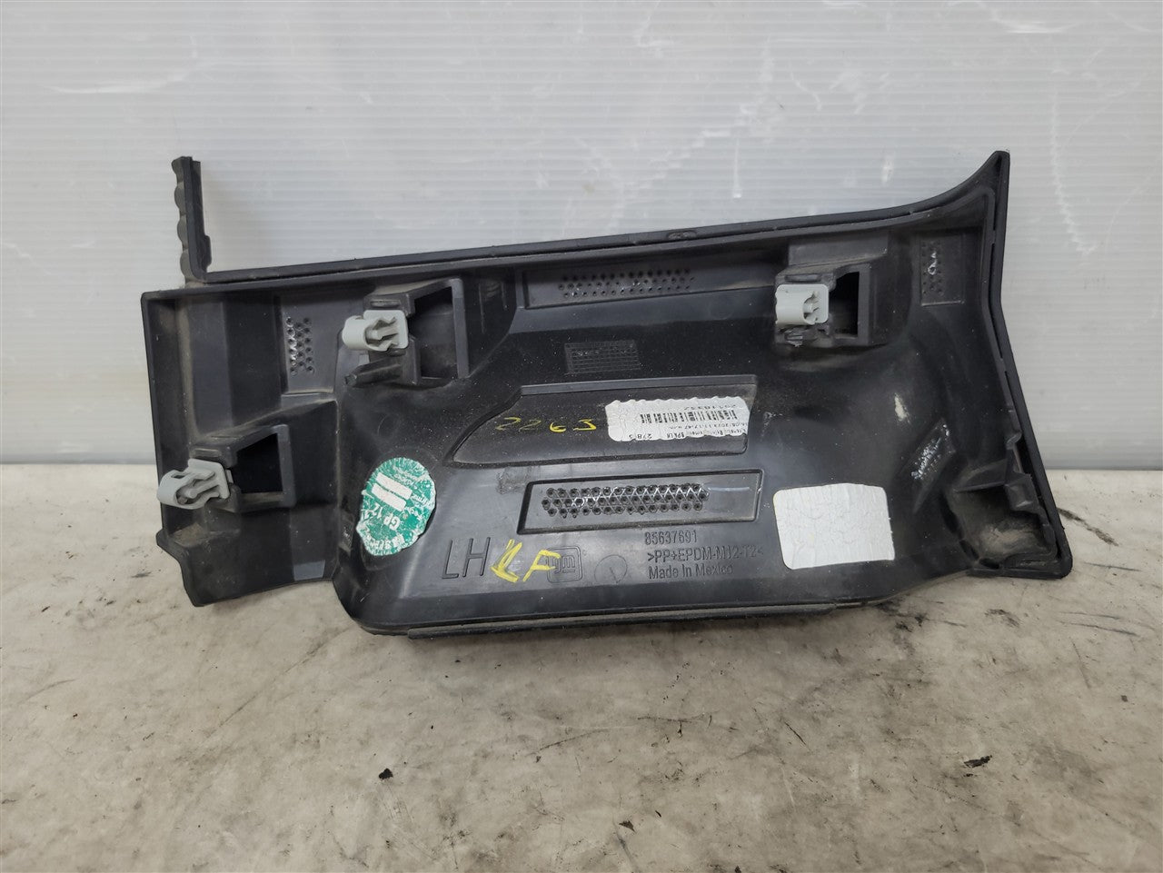 Used OEM 2022-2026 SILVERADO AEV FRONT BUMPER FILLER PANEL EXTENSION, actual item photo 10