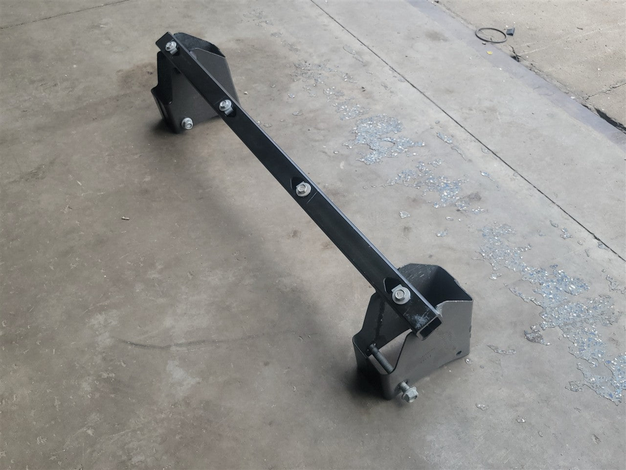 Used OEM 2022-2026 SILVERADO ZR2 BISON SIERRA AT4X FRAME SHIELD MOUNT, actual item photo 3