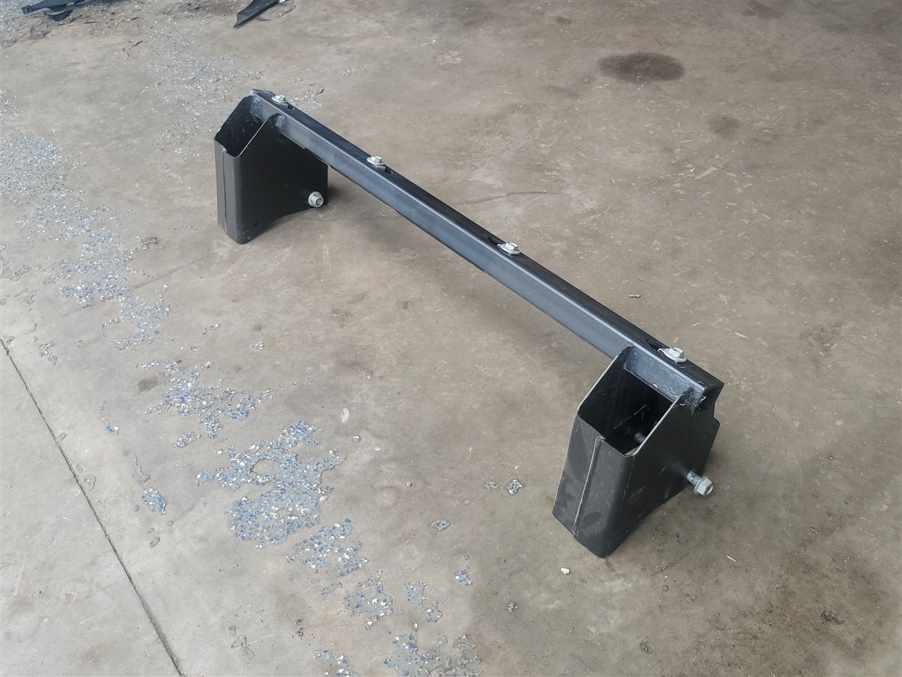 Used OEM 2022-2026 SILVERADO ZR2 BISON SIERRA AT4X FRAME SHIELD MOUNT, actual item photo 7