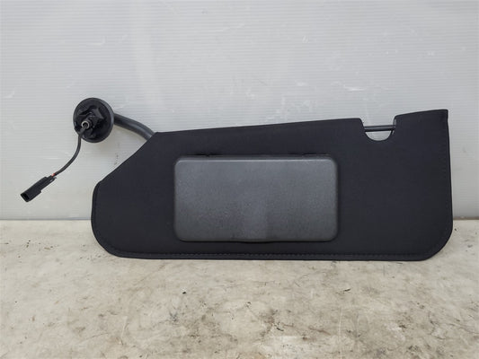 Used OEM 2005-2013 CORVETTE C6 SUN VISOR LH DRIVER BLACK, actual item photo 1