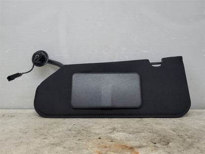 Used OEM 2005-2013 CORVETTE C6 SUN VISOR LH DRIVER BLACK, actual item photo 1