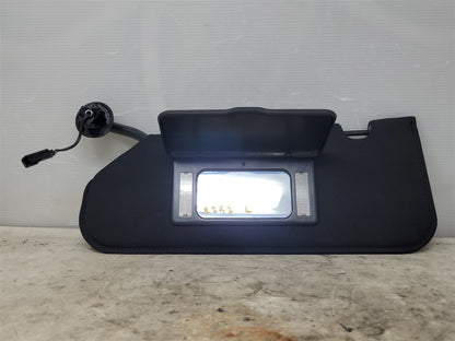 Used OEM 2005-2013 CORVETTE C6 SUN VISOR LH DRIVER BLACK, actual item photo 2