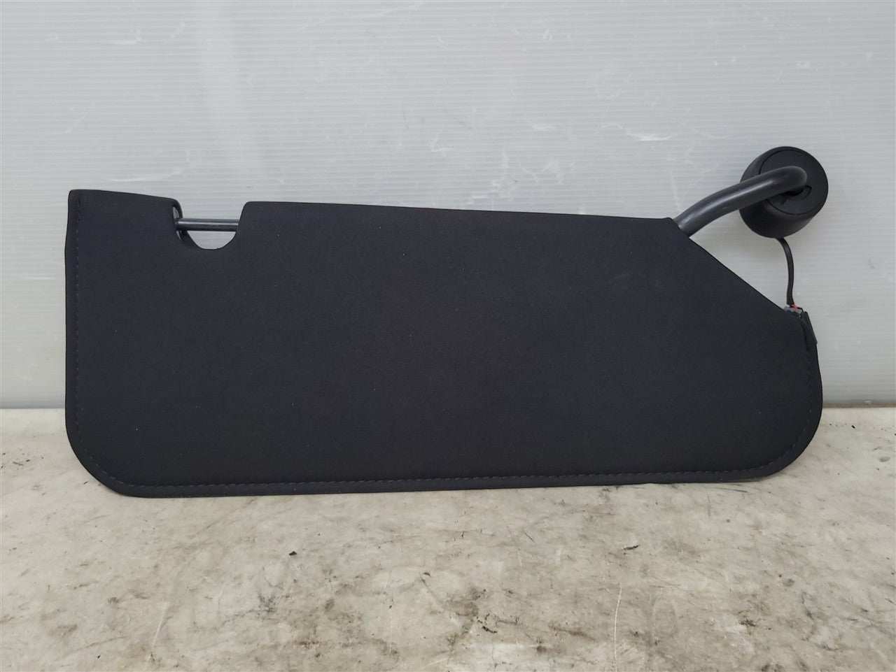 Used OEM 2005-2013 CORVETTE C6 SUN VISOR LH DRIVER BLACK, actual item photo 6
