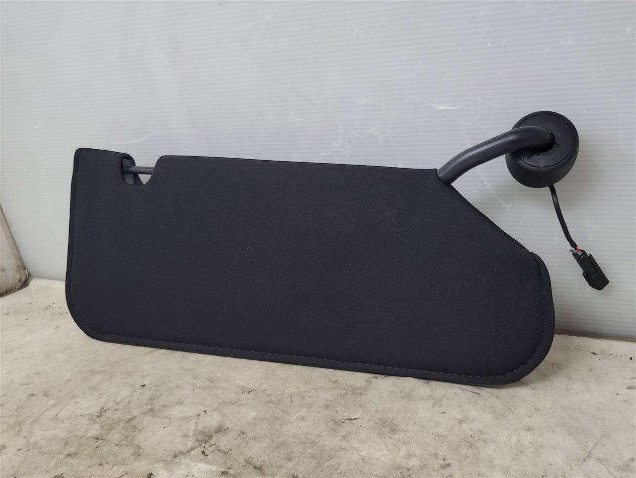 Used OEM 2005-2013 CORVETTE C6 SUN VISOR LH DRIVER BLACK, actual item photo 8