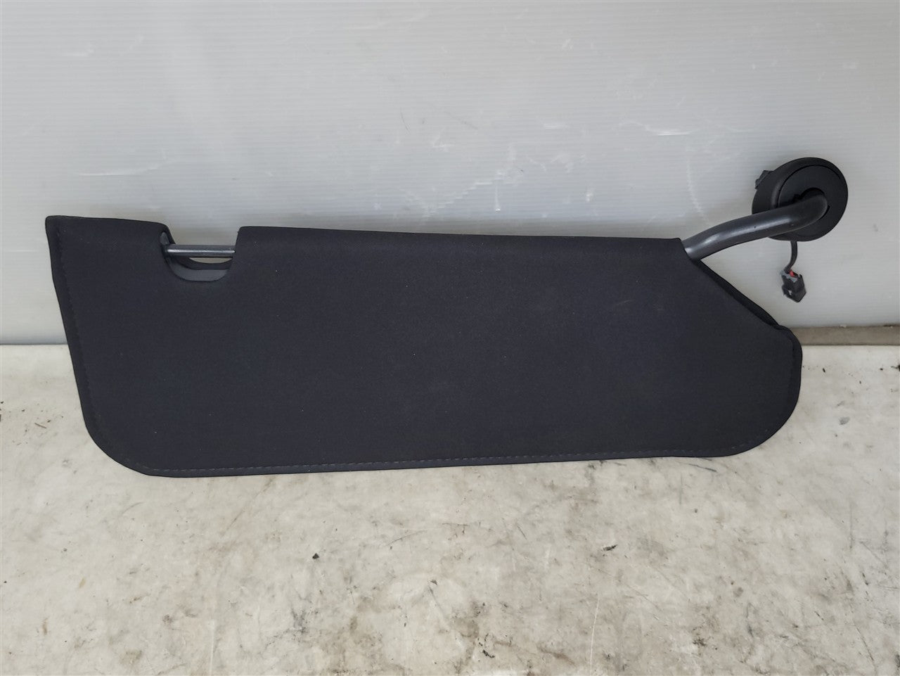 Used OEM 2005-2013 CORVETTE C6 SUN VISOR LH DRIVER BLACK, actual item photo 9