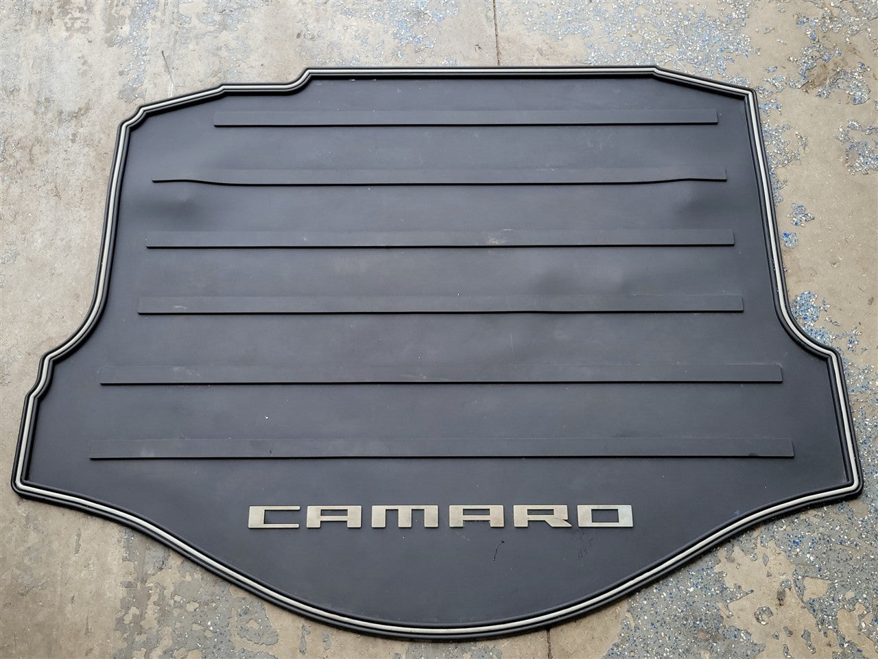 Used OEM 2010-2015 CAMARO OEM REAR TRUNK CARGO ALL WEATHER RUBBER, actual item photo 1