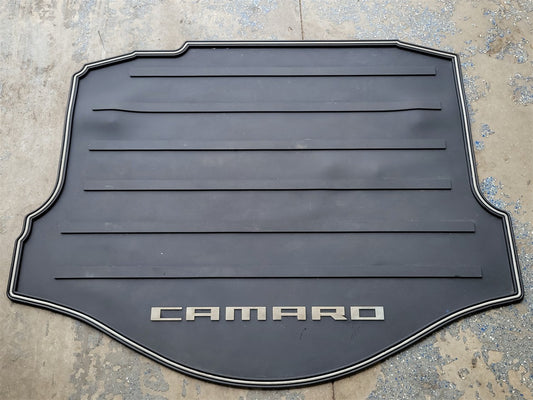 Used OEM 2010-2015 CAMARO OEM REAR TRUNK CARGO ALL WEATHER RUBBER, actual item photo 1