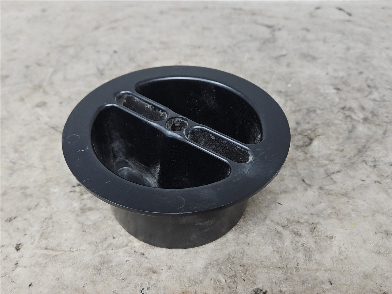 Used OEM 2010-2015 CAMARO SPARE WHEEL TRUNK FLOOR COVER NUT HOLD DOWN, actual item photo 2