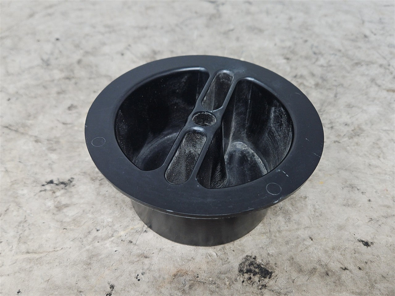 Used OEM 2010-2015 CAMARO SPARE WHEEL TRUNK FLOOR COVER NUT HOLD DOWN, actual item photo 3