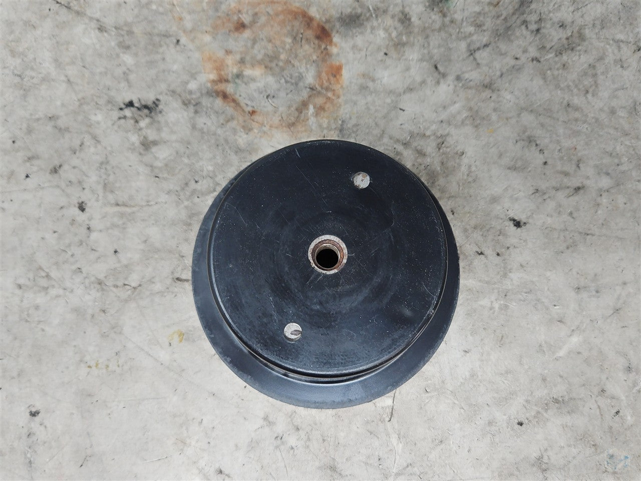 Used OEM 2010-2015 CAMARO SPARE WHEEL TRUNK FLOOR COVER NUT HOLD DOWN, actual item photo 8