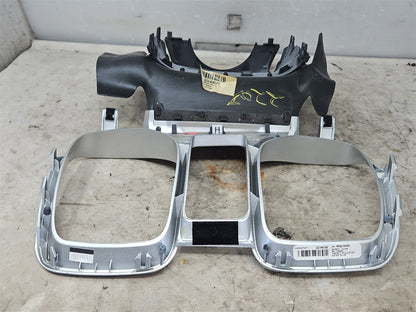 Used OEM 2010-2015 CAMARO INSTRUMENT CLUSTER TRIM BEZEL SILVER, actual item photo 6