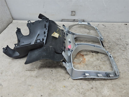 Used OEM 2010-2015 CAMARO INSTRUMENT CLUSTER TRIM BEZEL SILVER, actual item photo 9
