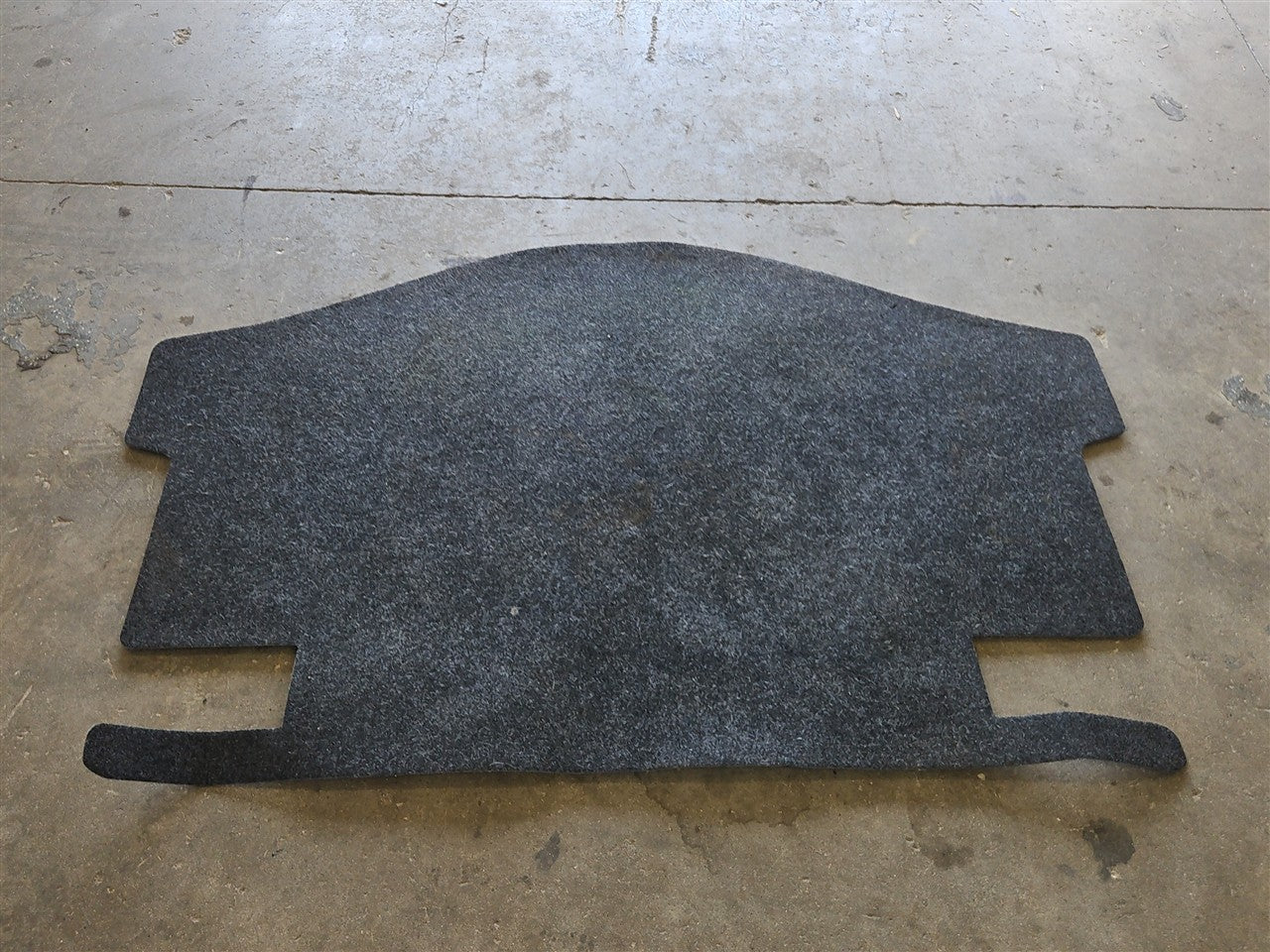 Used OEM 2011-2015 CAMARO REAR TRUNK FLOOR CARPET SPARE TIRE COVER, actual item photo 3