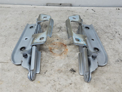 Used OEM 2010-2015 CAMARO HOOD HINGES PAIR LH RH SWITCHBLADE SILVER, actual item photo 1