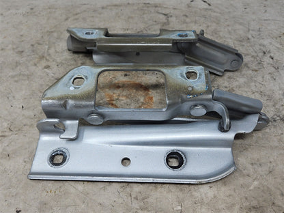 Used OEM 2010-2015 CAMARO HOOD HINGES PAIR LH RH SWITCHBLADE SILVER, actual item photo 2
