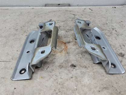 Used OEM 2010-2015 CAMARO HOOD HINGES PAIR LH RH SWITCHBLADE SILVER, actual item photo 3