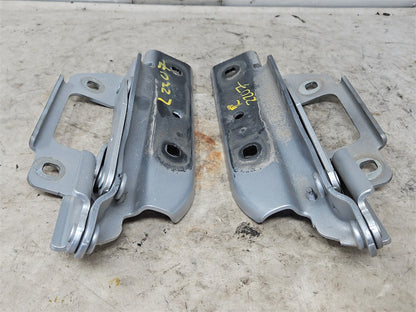 Used OEM 2010-2015 CAMARO HOOD HINGES PAIR LH RH SWITCHBLADE SILVER, actual item photo 7