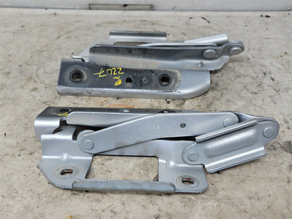 Used OEM 2010-2015 CAMARO HOOD HINGES PAIR LH RH SWITCHBLADE SILVER, actual item photo 8