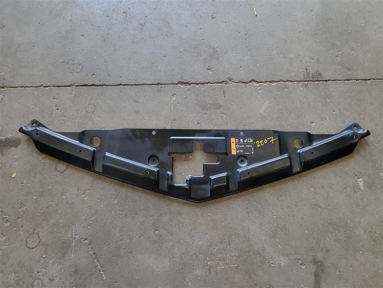 Used OEM 2010-2015 CAMARO FRONT UPPER BUMPER REINFORCEMENT, actual item photo 1