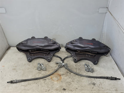 Used OEM 2010-2015 CAMARO FRONT SS BREMBO 4 PISTON BRAKE CALIPERS, actual item photo 1
